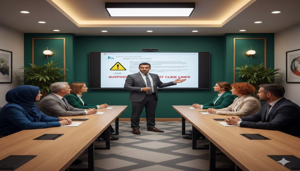 The Human Firewall: Building Cybersecurity Awareness Culture in Algerian Enterprises