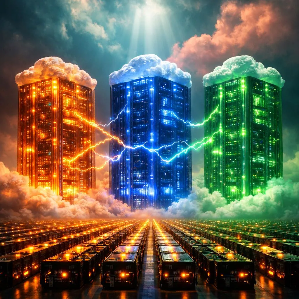 La guerre du cloud IA : AWS contre Azure contre GCP dans la course aux charges de