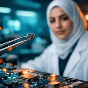 أول شريحة جزائرية: إنجاز CDTA في تقنية 65nm وطريق العتاد الذكي