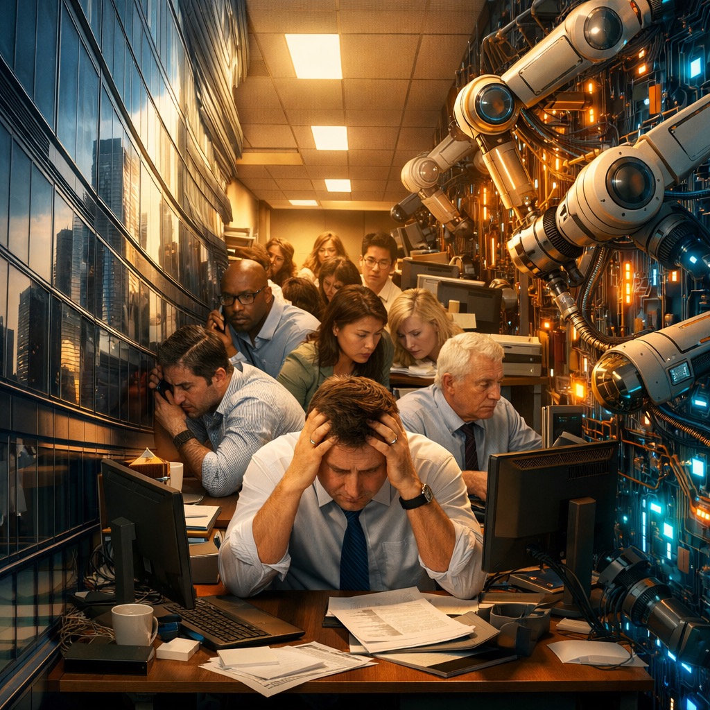 The Middle Tier Squeeze: Why Mid-Size Agencies Are AI’s Real Casualties