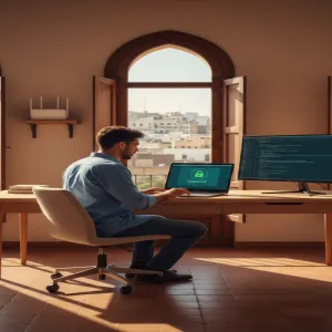 تأمين العمل عن بُعد في الجزائر: استخدام VPN وحماية النقاط الطرفية وتحديات BYOD