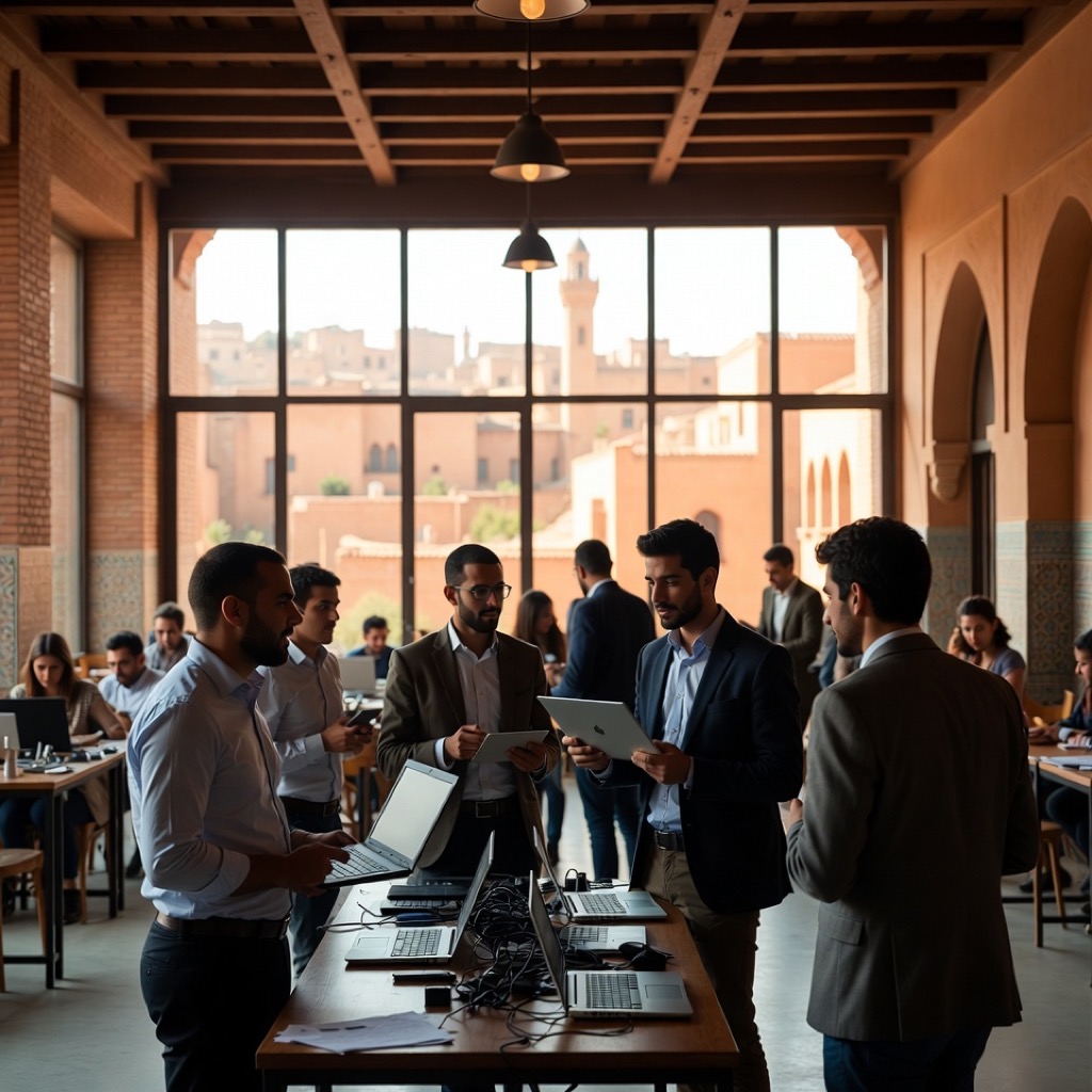 مجتمع التكنولوجيا في الجزائر: اللقاءات، الهاكاثونات، والنظام البيئي الشعبي الذي يبني أمة