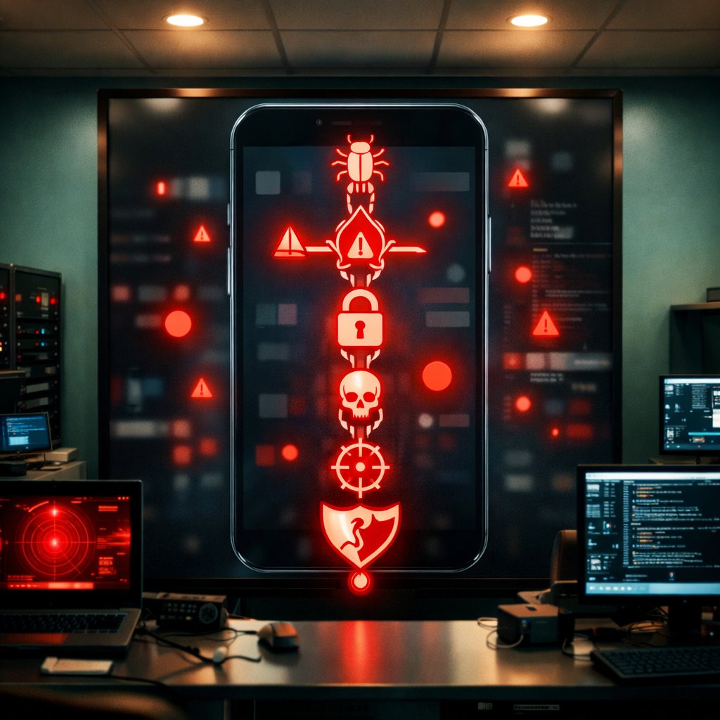 DarkSword: سلسلة من 6 ثغرات iOS تجبر Apple على تصحيح طارئ