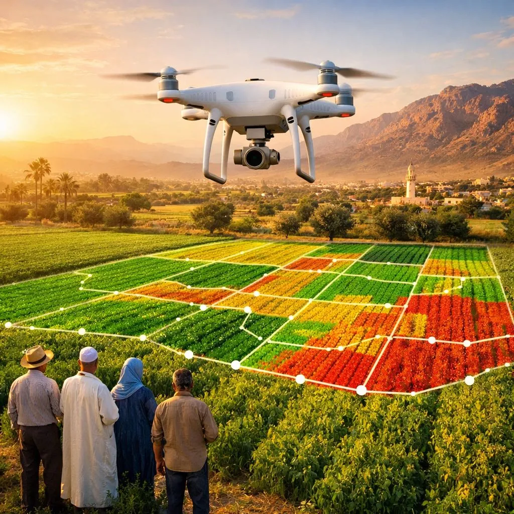 L’agriculture de précision rencontre l’IA : comment l’agriculture intelligente booste les rendements en Afrique du Nord