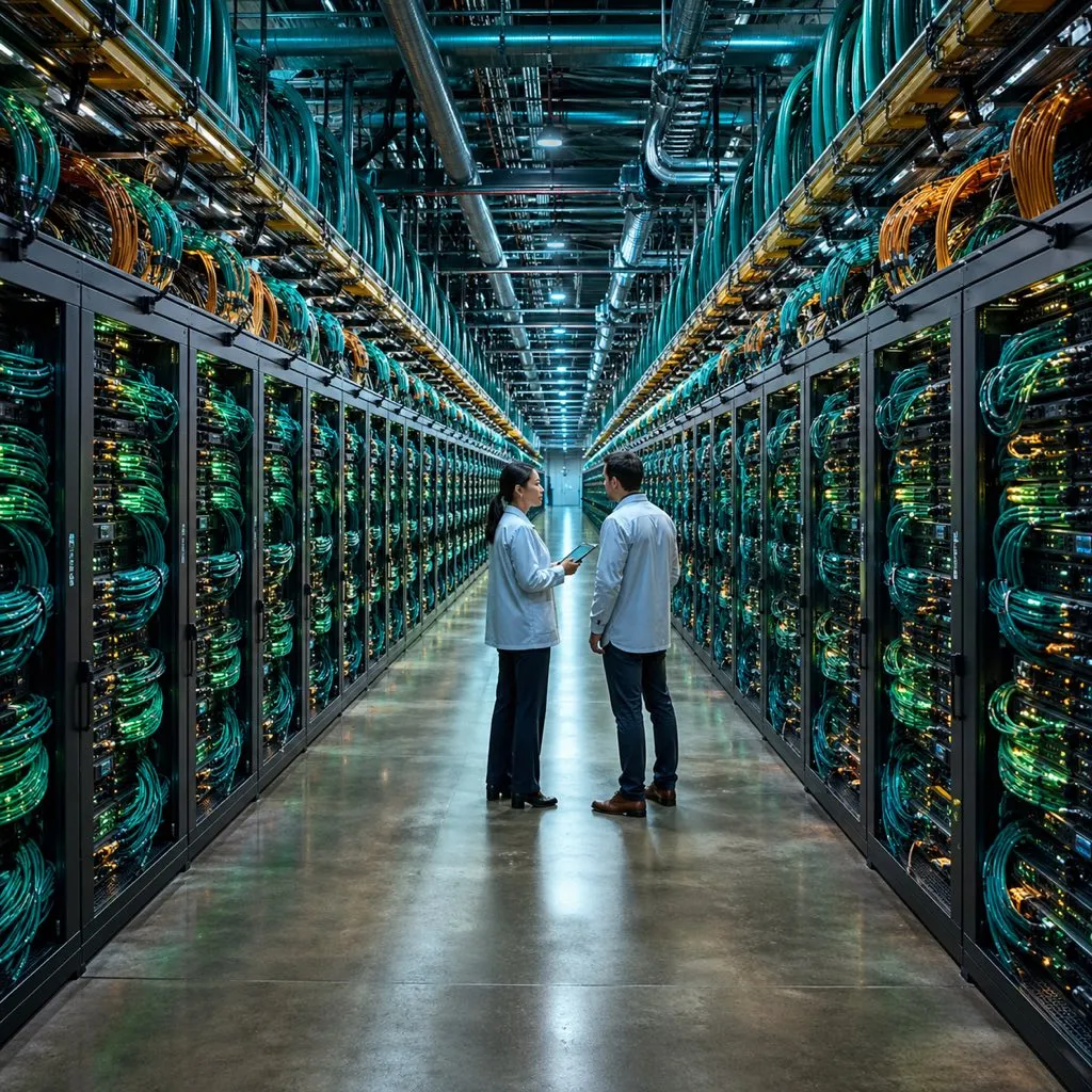 Virgo Network من Google: الشبكة الضخمة التي تربط مليون TPU في عنقود واحد