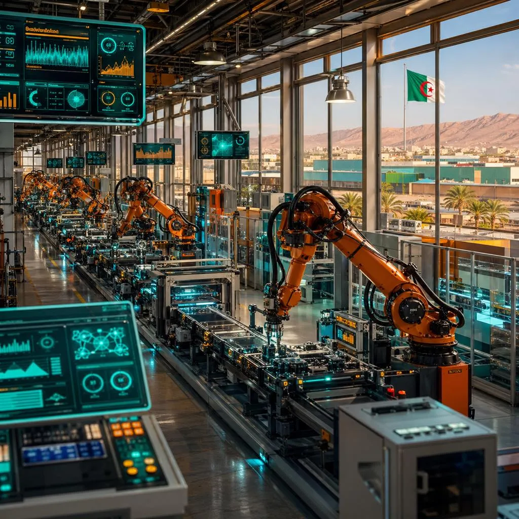Algeria’s Industrial Zones: How AI and Industry 4.0 Are Entering the Factory Floor