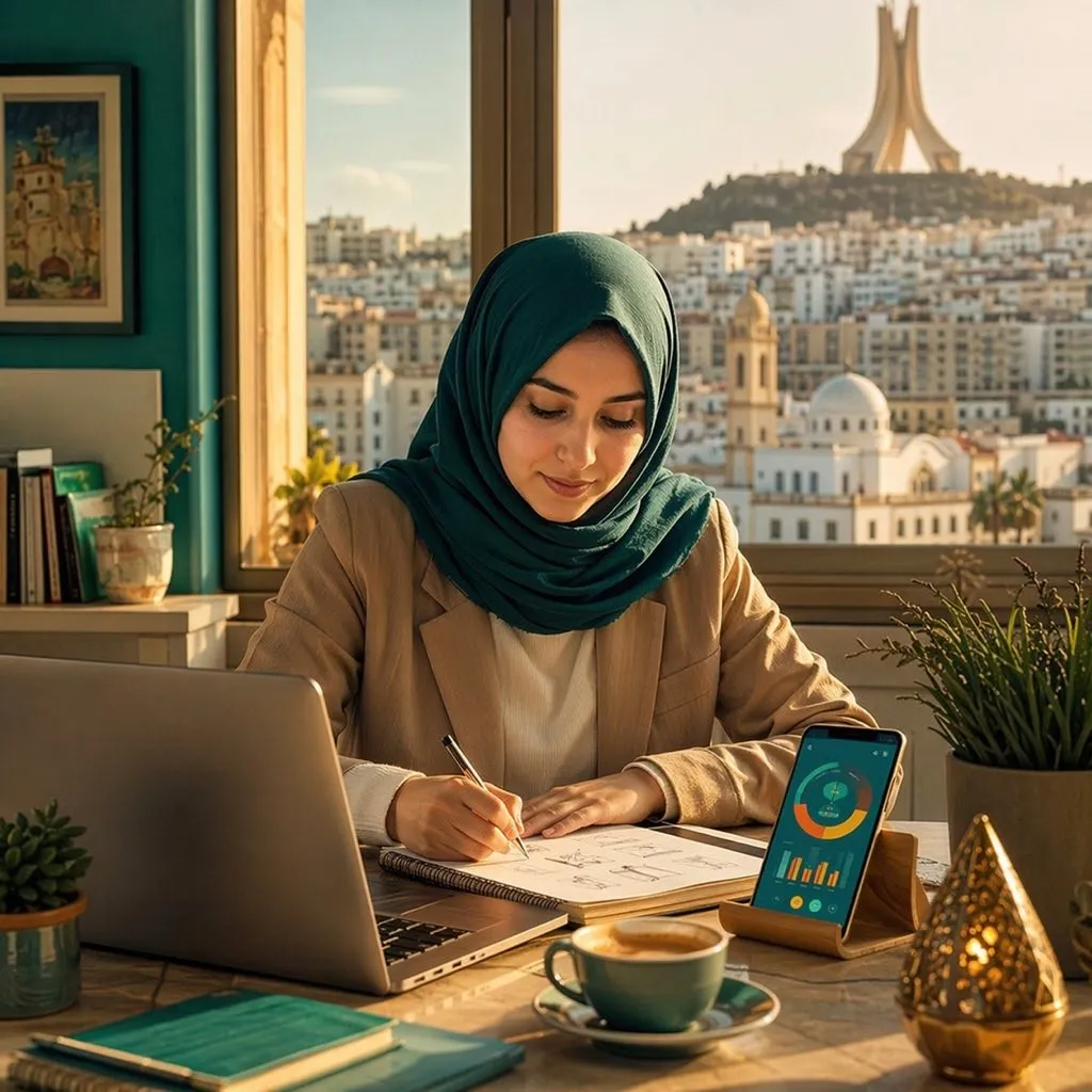 منصة anae.dz: كيف يُضفي وضع المقاول الذاتي الطابع الرسمي على اقتصاد العمل الحر الرقمي في الجزائر
