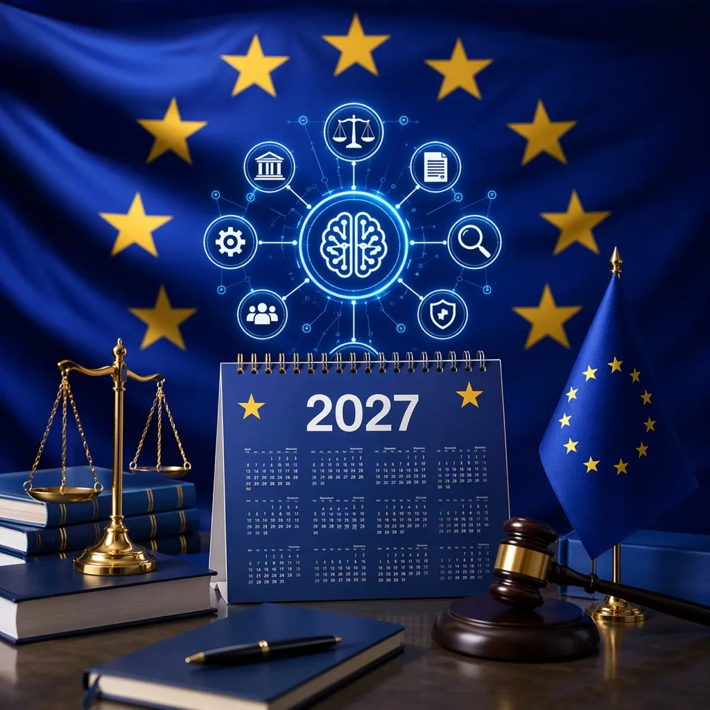تأخير قانون الذكاء الاصطناعي الأوروبي: قواعد المخاطر العالية مؤجلة إلى ديسمبر 2027