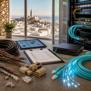 التخلص من النحاس في الجزائر بحلول 2027: قائمة التحقق من جاهزية FTTH للمؤسسات