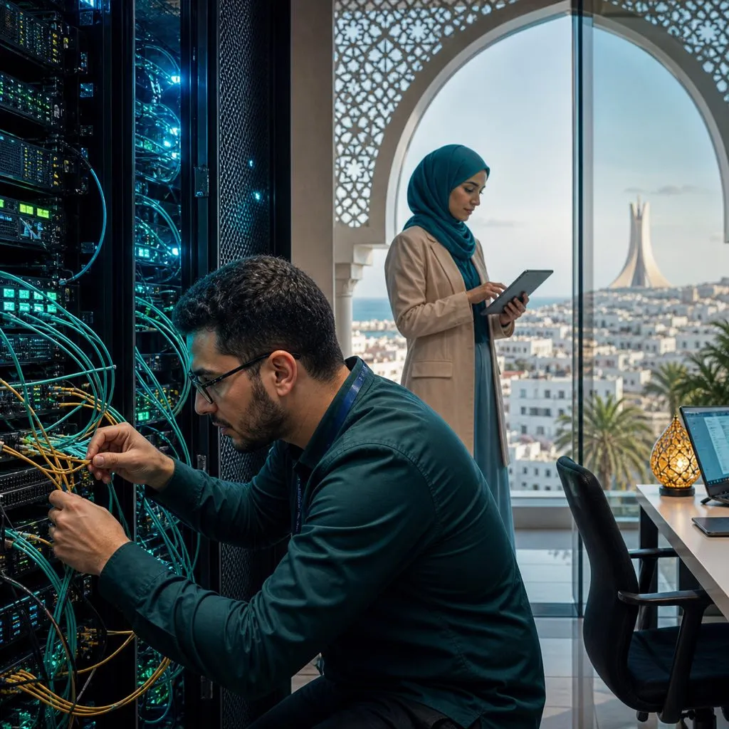 انفتاح قطاع الاتصالات الفضائية في الجزائر: ما يعنيه VSAT لاتصال المؤسسات بالسحابة